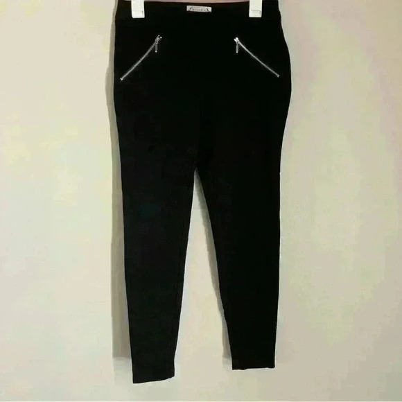 Nanette Lepore Stretchy Black Dress Pants Skinny Size Small - Picture 1 of 6